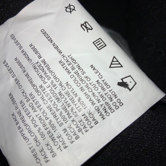 Body Glove Wetsuit springsuit short Sz 9/10 Black New Back Zip 2/1 MM back zip - Picture 10 of 10